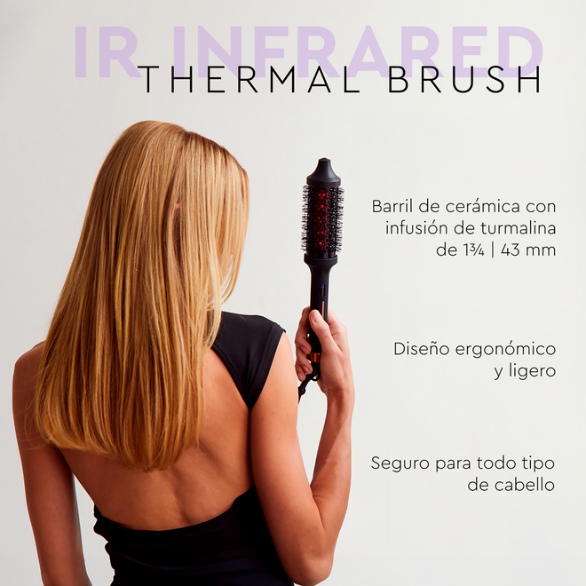 Sutra Cepillo Thermal Infrarrojo | Peinado sano y brillante