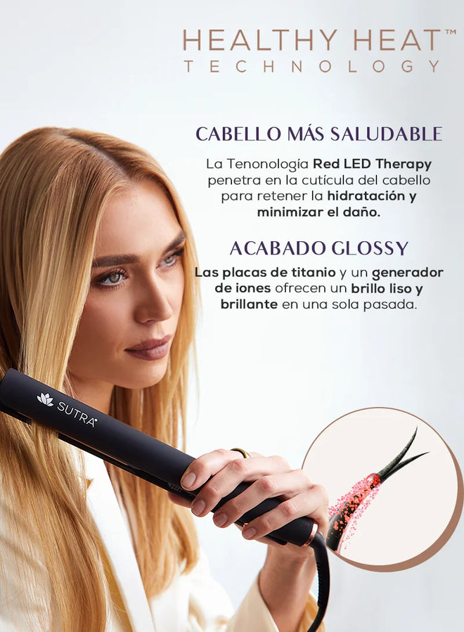 Plancha Alaciadora con Red LED Therapy-1