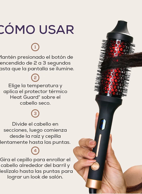 Cepillo Thermal SUTRA® con Red LED Therapy-4
